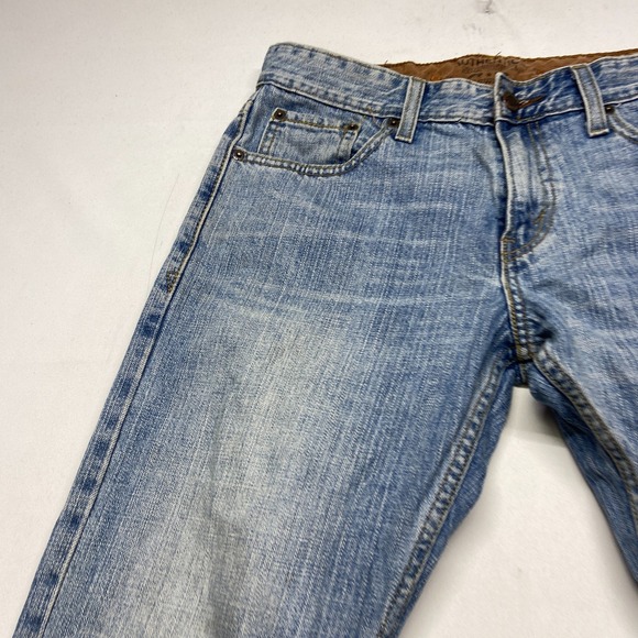 Levi's Jeans Womens W29xL30 Blue Cotton Denim 5-Pocket Design Low Bootcut Leg - Picture 12 of 16